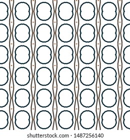 Seamless geometric ornamental vector pattern. Abstract background