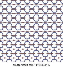 Seamless geometric ornamental vector pattern. Abstract background