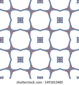 Seamless geometric ornamental vector pattern. Abstract background