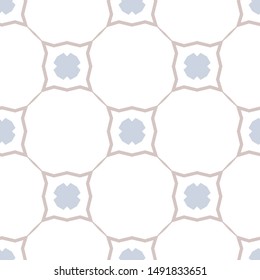 Seamless geometric ornamental vector pattern. Abstract background
