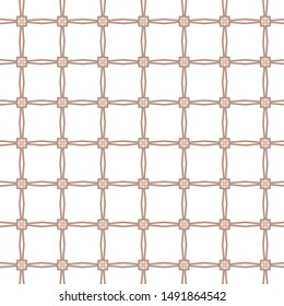 Seamless geometric ornamental vector pattern. Abstract background