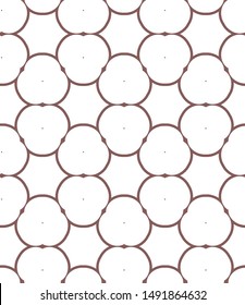 Seamless geometric ornamental vector pattern. Abstract background