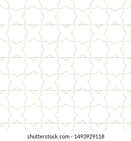 Seamless geometric ornamental vector pattern. Abstract background