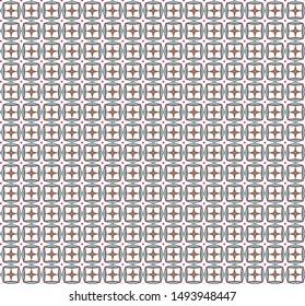Seamless geometric ornamental vector pattern. Abstract background