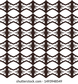Seamless geometric ornamental vector pattern. Abstract background