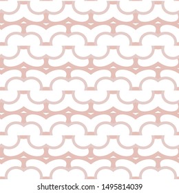 Seamless geometric ornamental vector pattern. Abstract background