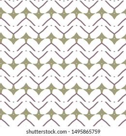 Seamless geometric ornamental vector pattern. Abstract background