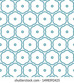 Seamless geometric ornamental vector pattern. Abstract background