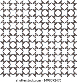 Seamless geometric ornamental vector pattern. Abstract background