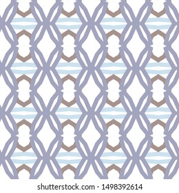 Seamless geometric ornamental vector pattern. Abstract background