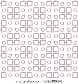 Seamless geometric ornamental vector pattern. Abstract background