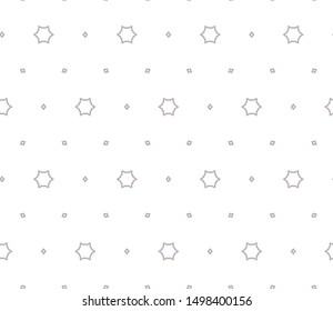 Seamless geometric ornamental vector pattern. Abstract background