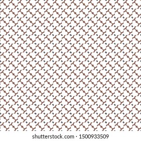 Seamless geometric ornamental vector pattern. Abstract background