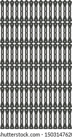 Seamless geometric ornamental vector pattern. Abstract background