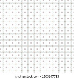 Seamless geometric ornamental vector pattern. Abstract background