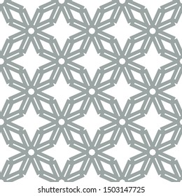 Seamless geometric ornamental vector pattern. Abstract background