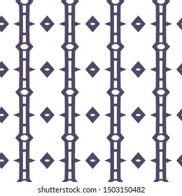 Seamless geometric ornamental vector pattern. Abstract background