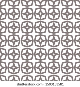 Seamless geometric ornamental vector pattern. Abstract background