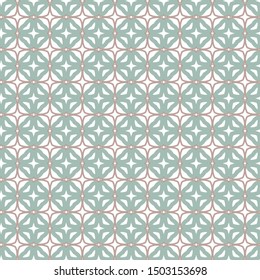 Seamless geometric ornamental vector pattern. Abstract background