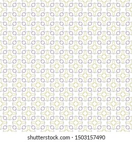 Seamless geometric ornamental vector pattern. Abstract background