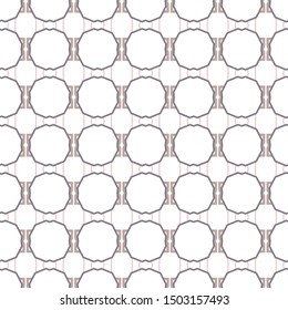 Seamless geometric ornamental vector pattern. Abstract background
