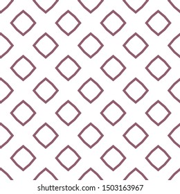 Seamless geometric ornamental vector pattern. Abstract background
