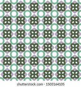 Seamless geometric ornamental vector pattern. Abstract background