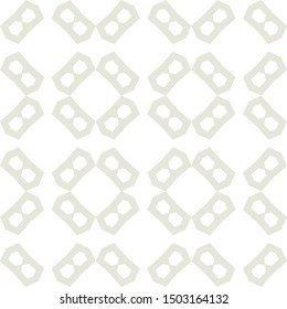 Seamless geometric ornamental vector pattern. Abstract background