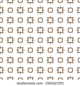 Seamless geometric ornamental vector pattern. Abstract background