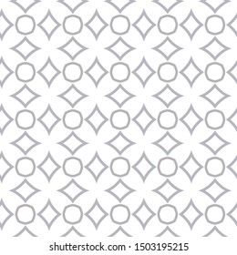 Seamless geometric ornamental vector pattern. Abstract background