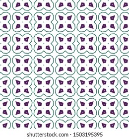 Seamless geometric ornamental vector pattern. Abstract background