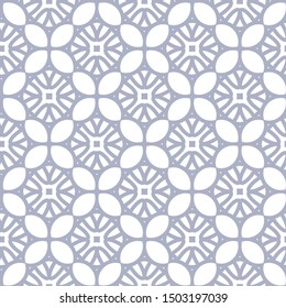Seamless geometric ornamental vector pattern. Abstract background