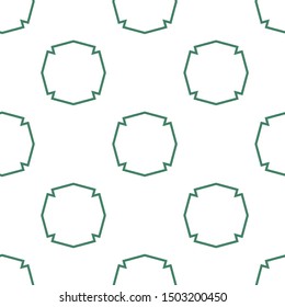 Seamless geometric ornamental vector pattern. Abstract background