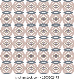 Seamless geometric ornamental vector pattern. Abstract background
