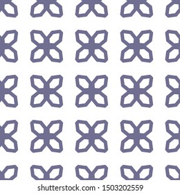 Seamless geometric ornamental vector pattern. Abstract background