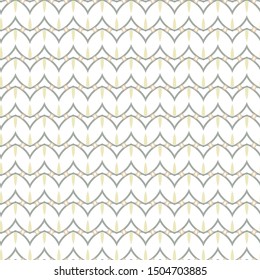 Seamless geometric ornamental vector pattern. Abstract background