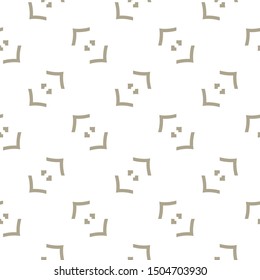 Seamless geometric ornamental vector pattern. Abstract background