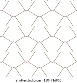 Seamless geometric ornamental vector pattern. Abstract background