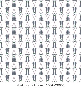 Seamless geometric ornamental vector pattern. Abstract background