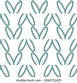 Seamless geometric ornamental vector pattern. Abstract background