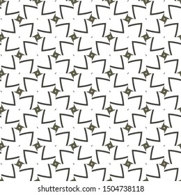 Seamless geometric ornamental vector pattern. Abstract background