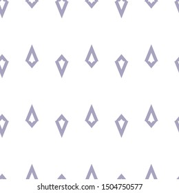 Seamless geometric ornamental vector pattern. Abstract background