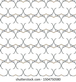 Seamless geometric ornamental vector pattern. Abstract background