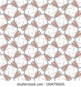 Seamless geometric ornamental vector pattern. Abstract background