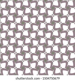 Seamless geometric ornamental vector pattern. Abstract background