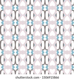 Seamless geometric ornamental vector pattern. Abstract background