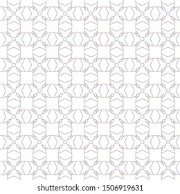 Seamless geometric ornamental vector pattern. Abstract background