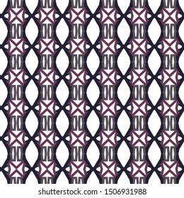 Seamless geometric ornamental vector pattern. Abstract background
