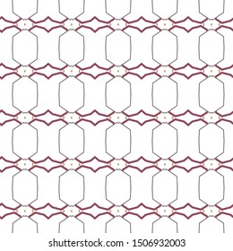 Seamless geometric ornamental vector pattern. Abstract background