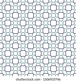 Seamless geometric ornamental vector pattern. Abstract background